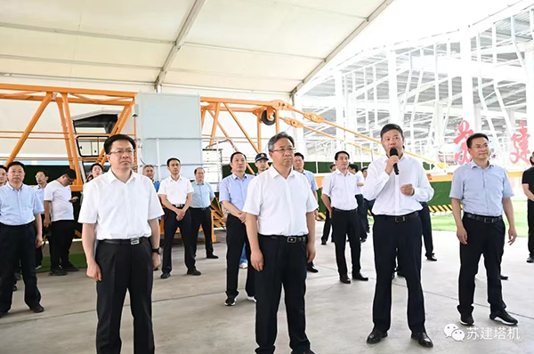 宿遷市委書記王昊，市長陳忠偉考察我公司